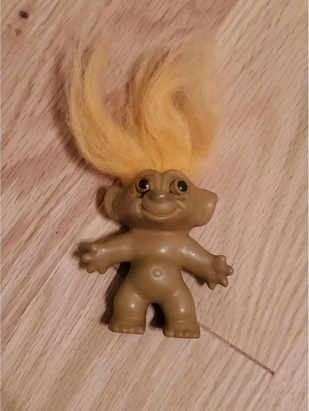 Vintage 1960's Troll Doll with Yellow Hair